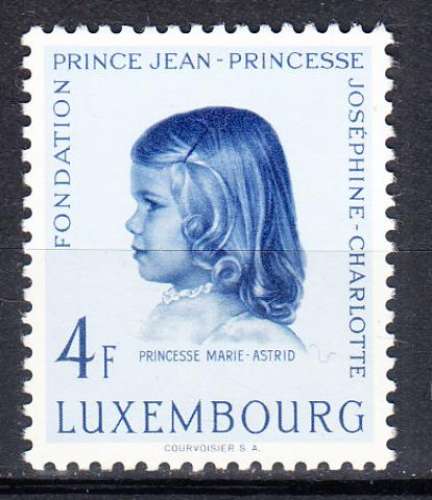 LUXEMBOURG - 1957 - Royauté - Yvert 530 Neuf ** 