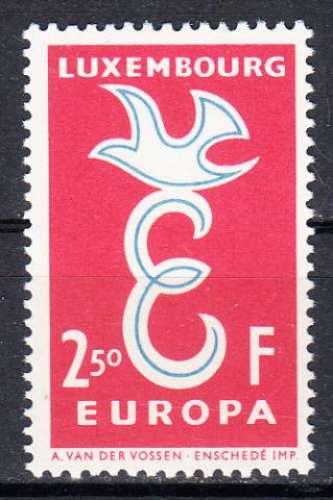 LUXEMBOURG - 1958 - Europa - Yvert 548 Neuf *