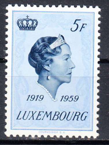 LUXEMBOURG - 1959 - Anniversaire - Yvert 561 Neuf**