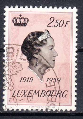 LUXEMBOURG - 1959 - Anniversaire - Yvert 560 Oblitéré