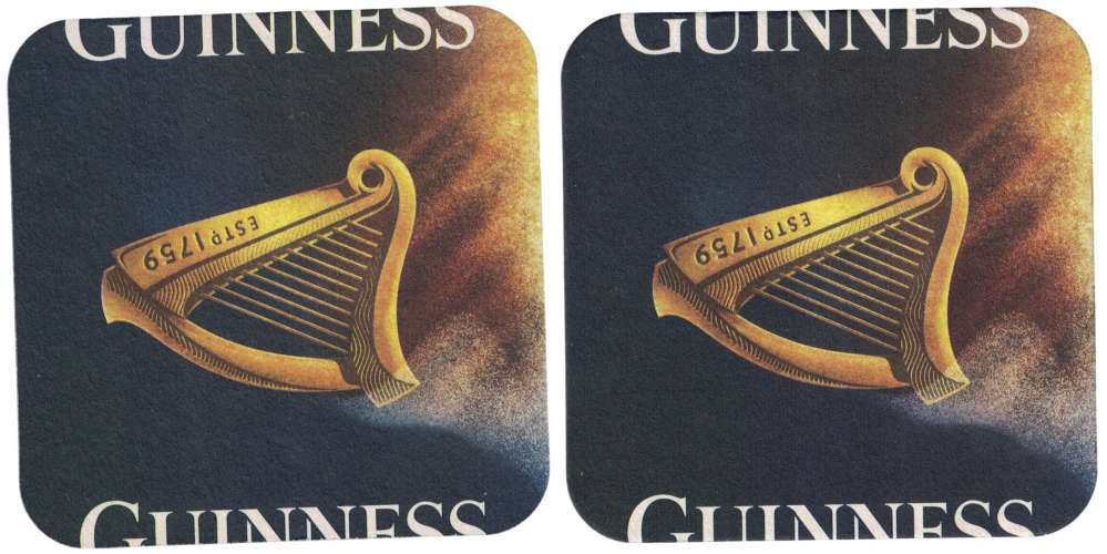 Sous Bock Beermat Coaster Guinness RP216