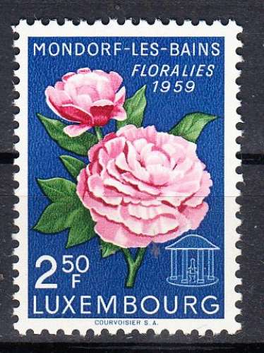 LUXEMBOURG - 1959 - Fleurs - Yvert 565 Neuf**