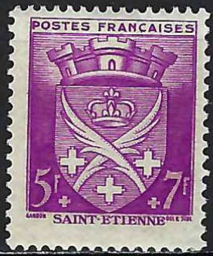 France - 1942 - Y & T n° 564 - MH