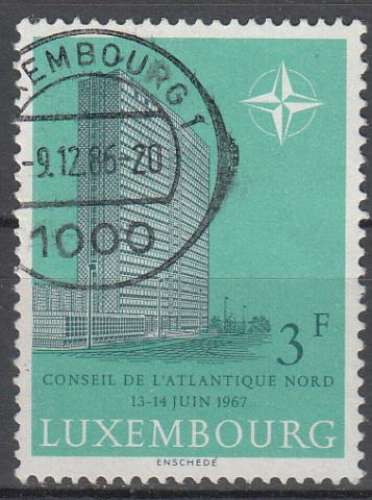 LUXEMBOURG - 1967 - OTAN - Yvert 702 - Oblitéré