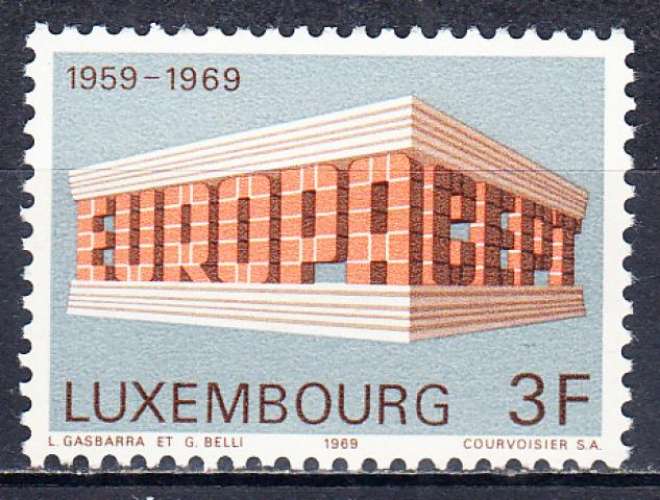 LUXEMBOURG - 1969 - Europa - Yvert 738 - Neuf **  