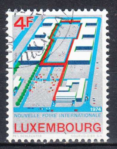 LUXEMBOURG - 1974 - Foire - Yvert 835 - Oblitéré