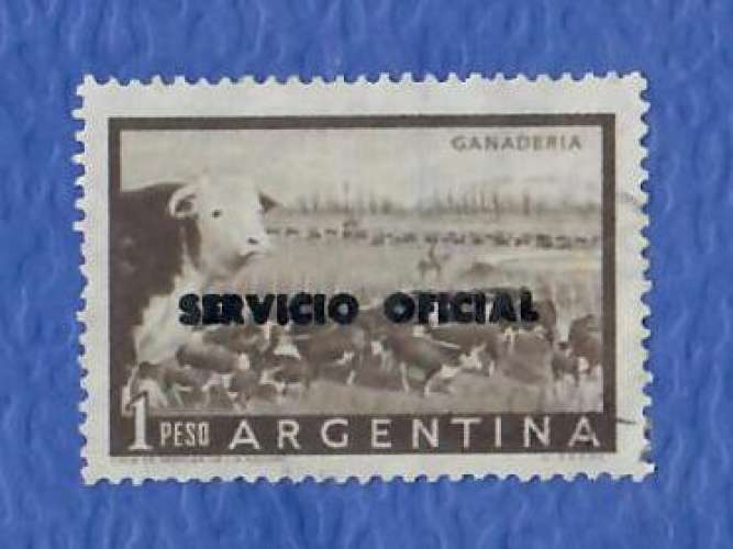 Argentine:  Y/T  Timbres de Service N° 384  o