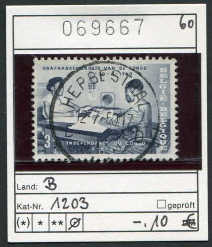 Belgique 1960 - Michel 1203 -  COB 1144  -  oo oblit. - 