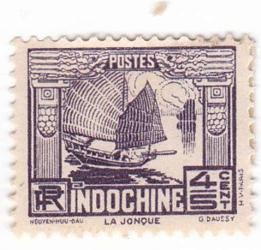 Timbre d'Indochine 1931-39