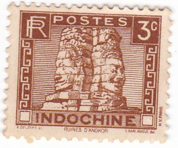 Timbre d'Indochine 19