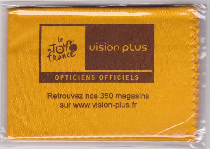 Essuie lunettes - Vision Plus, Tour de France 2012