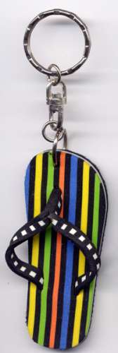 Porte-clefs en caoutchouc - Tong