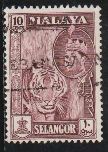 SELANGOR 1961 - Y&T N° 84