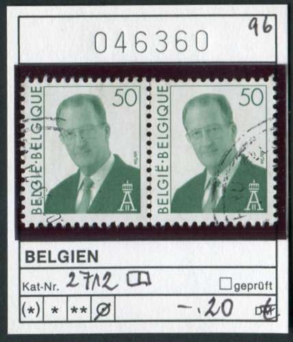 Belgique 1996 - Michel 2712 -  COB 2662  -  oo oblit. - 