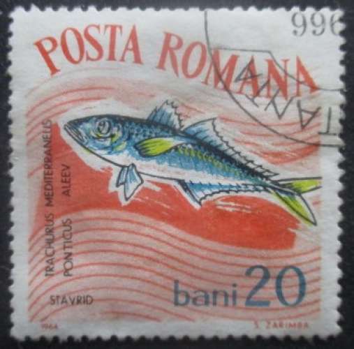 ROUMANIE N°2003 Poisson oblitéré 