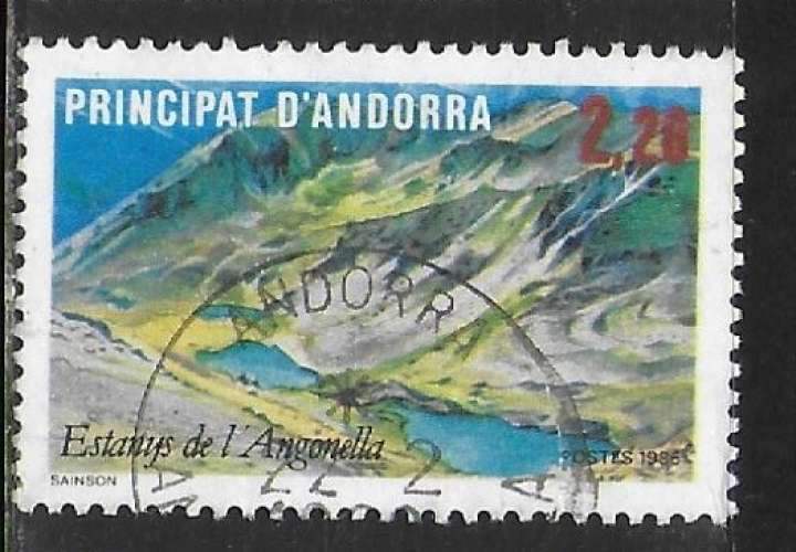 Andorre - Y&T n° 351 - Oblitéré / Used - 1986