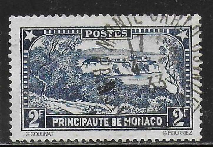 Monaco - Y&T n° 129 - Oblitérés / Used - 1933