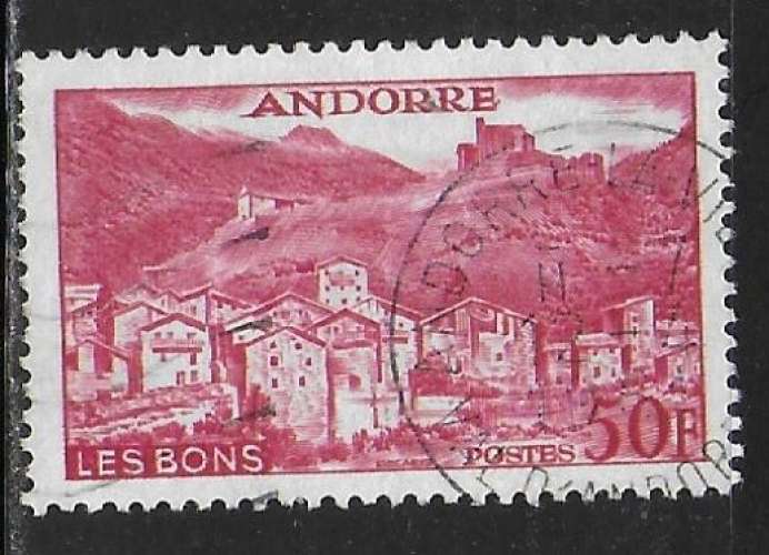 Andorre - Y&T n° 152 - Oblitéré / Used - 1955