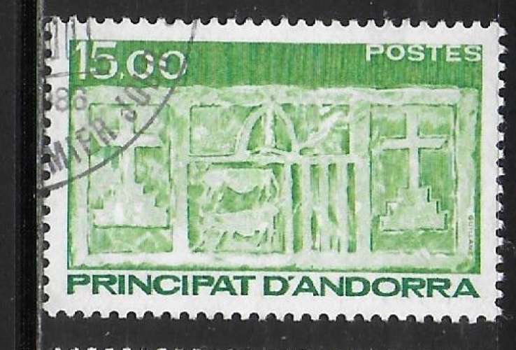 Andorre - Y&T n° 347 - Oblitéré / Used - 1986