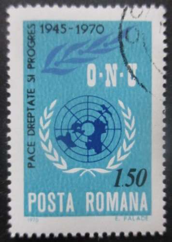 ROUMANIE N°2570 ONU oblitéré