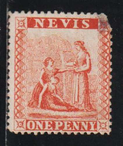 NEVIS 1876 - Y&T N° 12