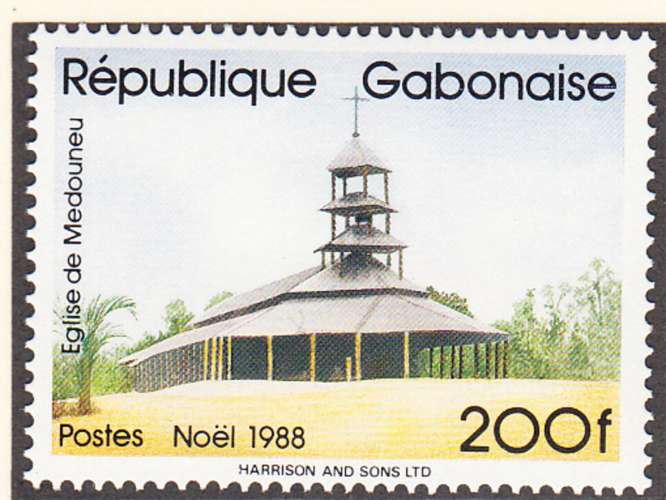 GABON - 1988 - Noël - Yvert 655 - Neuf **