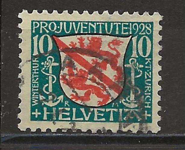 SUISSE ANNEE 1928  Y.T N°232 OBLI  