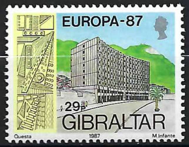 Gibraltar - 1987 - Y & T n° 531 - Europa - MH