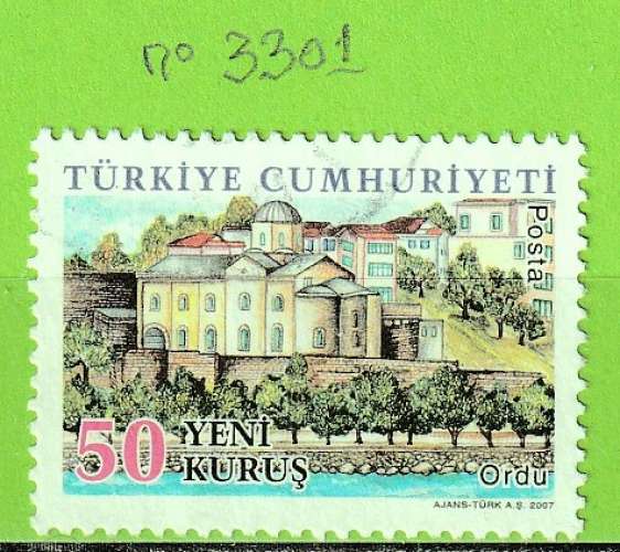 TURQUIE YT N°3301 OBLIT