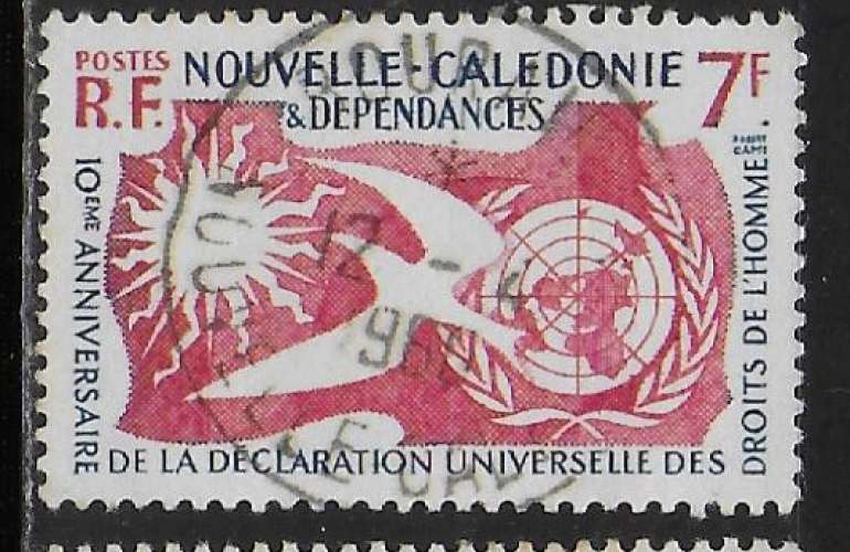 Nouvelle Calédonie - Y&T n° 290 - Oblitéré / Used - 1958