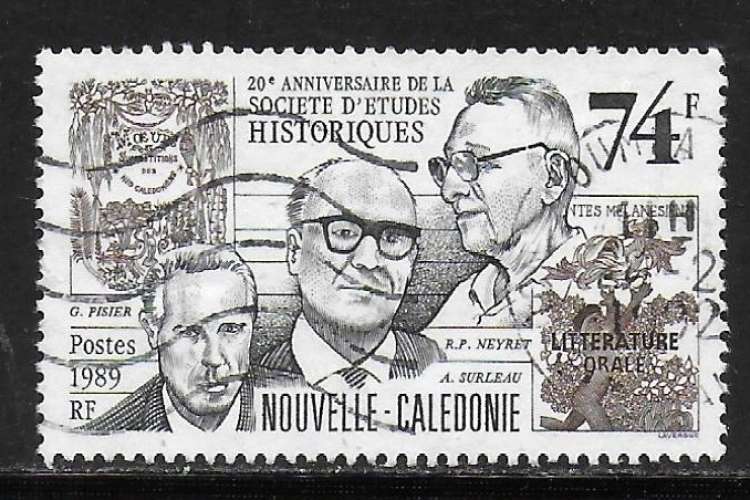 Nouvelle Calédonie - Y&T n° 583 - Oblitéré / Used - 1989