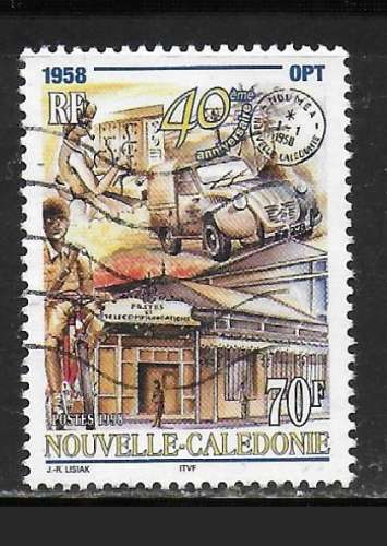 Nouvelle Calédonie - Y&T n° 776 - Oblitéré / Used - 1998