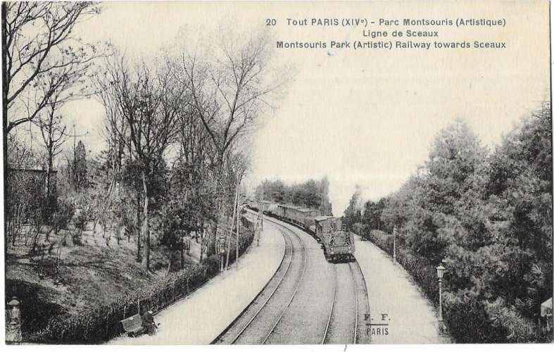 TOUT PARIS: Parc Montsouris - ligne de Sceaux - 20 FF