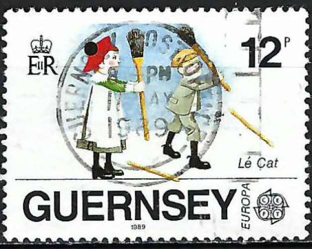 Guernesey - 1989 - Y & T n° 451 - Europa - O.