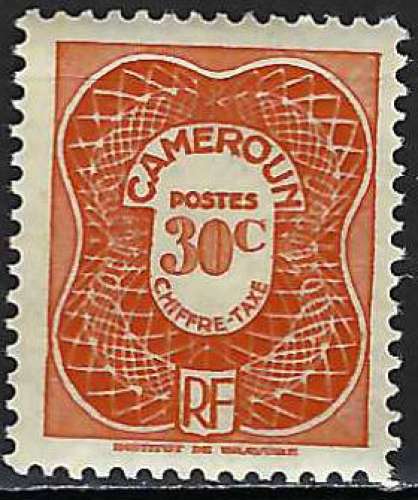 Cameroun - 1947 - Y & T n° 26 Timbres-taxe - MNH