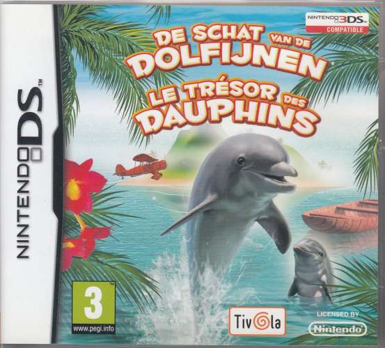 Nintendo DS / 3DS Le trésor des dauphins avec boîte