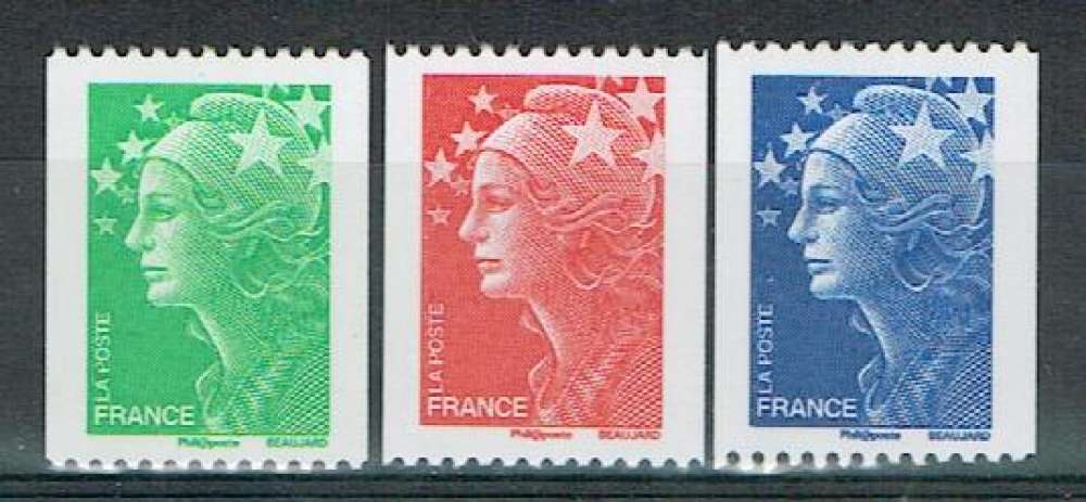 FRANCE 2008 - YT 4239 4240 4241 ** MNH.