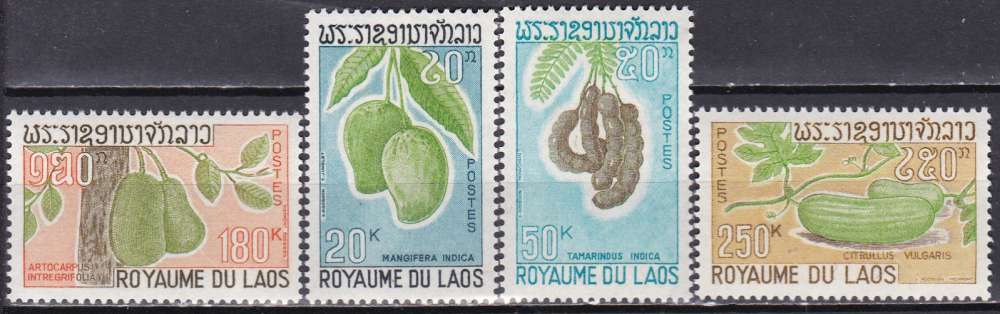 LAOS N° 185/8 de 1968 en série complète neuve**