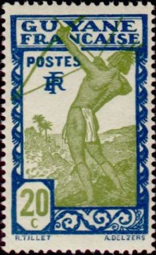 GUYANE 1929  N°  115  Neuf **