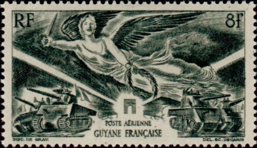 GUYANE 1946  N°  PA 28  Neuf **