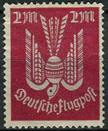 ALLEMAGNE REICH 1922 OBLITERE Poste aérienne N° 9 (*)