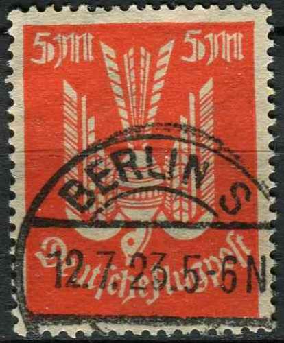 ALLEMAGNE REICH 1922 OBLITERE Poste aérienne N° 15