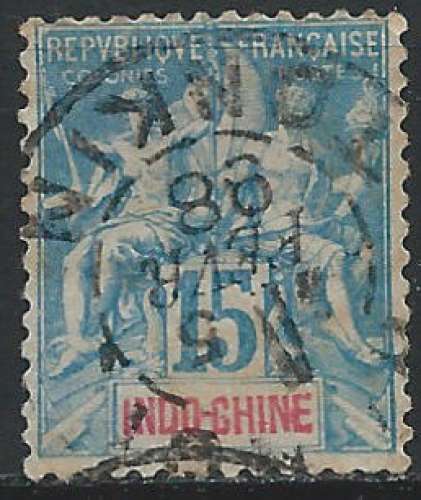 Indochine - 1892-96 - Y & T n° 8 - O. (2