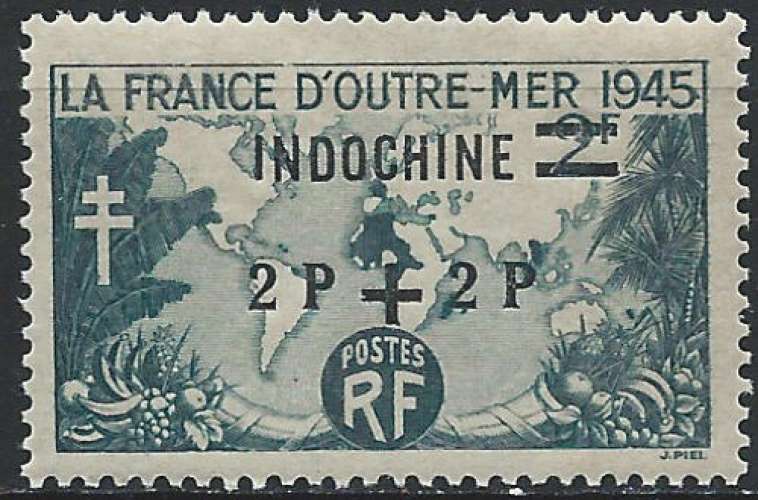 Indochine - 1945 - Y & T n° 298 - MH