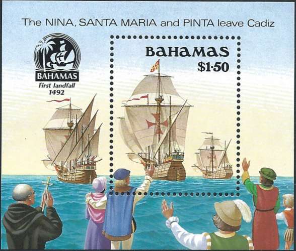 Bahamas - 1990 - Y & T n° 58 Blocs & feuillets - MNH