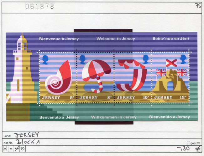 Jersey 1975 - Michel Block 1 - ** neuf mnh - 