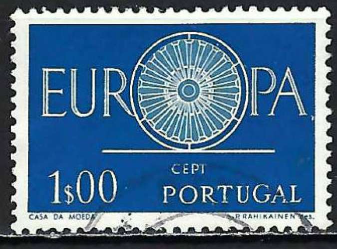 Portugal - 1960 - Y & T n° 879 - Europa - O.