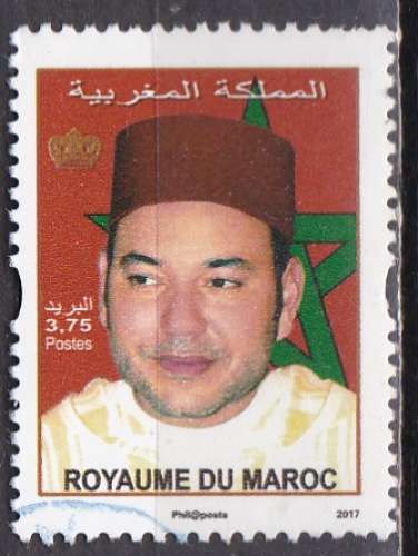 MAROC N° 1747L de 2017 oblitéré  