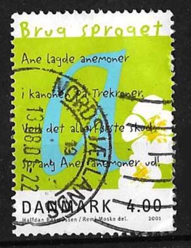 Danemark 2001 - Y&T 1278 (oblitéré) - Année européenne des langues