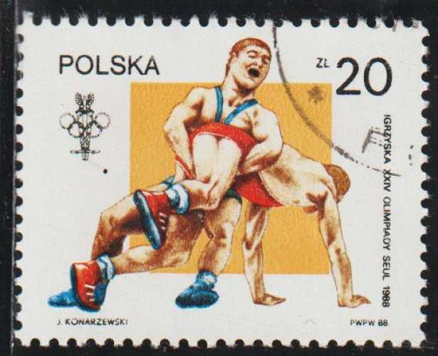 POLOGNE 1988 -  Y&T N° 2957